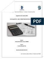 Actividad 05-01. 2023. Investigación de Costos