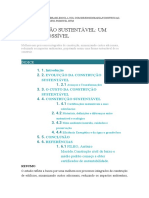 Construção Sustentável Um Desafio Possível