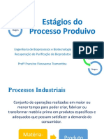 Estágios Do Processo Produivo