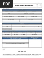 F-09 Ficha de Ingreso Trabajador