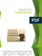 Balance de Comprobación