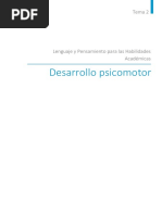 Tema2 Desarrollo Psicomotor