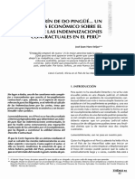 3.2. de Tin Marín de Do Pingüe... Un Análisis Económico Sobre El Cálculo de Las Indemnizaciones Contractuales en El Perú José Juan Haro Seijas