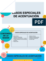 Casos Especiales de Acentuacion