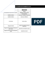 Ejercicios Six Sigma