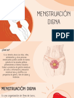 Presentación de La Menstruación Digna