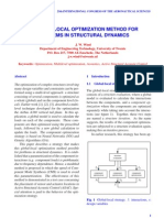 A Global-Local Optimization Method For Problems in Structural Dynamics