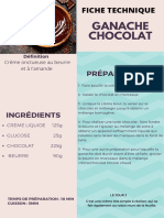 Fiche Technique - Ganache Chocolat