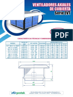 Ficha Técnica Ventilador de Cubierta Evt Retiro