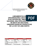 2023-XXCD-LN-Lineamientos Simulacro Multipeligro 31 Mayo 2023-Oficina GRD