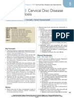 Cervical Disc Disease and Spondylosis: Rabia Qureshi, Jason A. Horowitz, Hamid Hassanzadeh