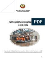 Plano Anual de Contingencia - 2020 - 2021