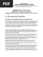 Historia Informe de La Revolucion Neolitica