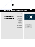 Service and Repair Manual: Z - 45/25 DC Z - 45/25J DC