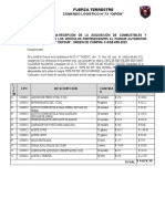 Acta de Entrega Lubricantes