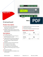 Mainspro Datasheet