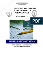 Capitulo 2 Elaboracion y Validacion de Instrumentos Psicologicos