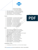 Principais Acidentes Da Costa de Moçambique - Cabos, Pontas, Baias, Ilhas e Arquipelagos