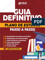 Guia Definitivo Como Montar Um Plano de Estudos Passo A Passo Nova Concursos Final