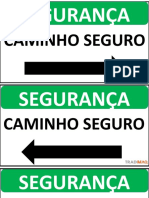 Placas de Segurança