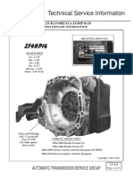 ZF4HP16 Transmisión Optra