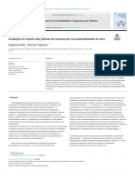 Assessing The Impact of Maintenance Practices On Asset's Sustainability (Tradução)