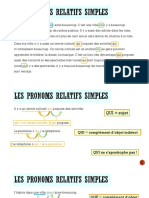 Pilulles de Langue Générale - Les Pronoms Relatifs