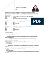 Master Resume