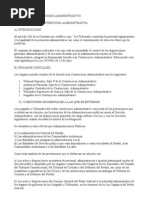 El Recurso Contencioso Administrativo