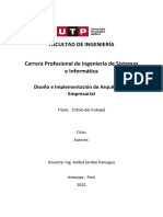 Informe Trabajo Final - Diseño e Implementacion Arquitectura Empresarial V2