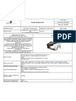 Ficha Tecnica Mono Gafas de Seguridad