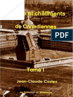 Crimes Et Châtiments de Canadiennes TOME 1