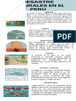 Infografía Desastres Naturales