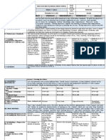 School Grade Level Teacher Learning Area Teaching Dates and Time Quarter