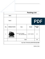 Invoice and Packing List Revise Oke