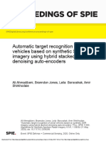 Automatic Target Recognition of Aerial Vehicles Based On Synthetic SAR Imagery Using Hybrid Stacked Denoising Auto-Encoders