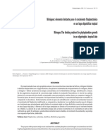 Ramos-Higuera Et Al., 2008 - Nitrógeno Elemento Limitante para El Crecimiento Fitoplanctón en Alchichica