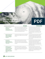 AIR Tropical Cyclone Model For Mexico Key Advantage Sheet