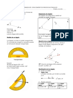 Ficha de Aprendizaje de Ángulos