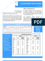 Consumer Price Index - Jul 11