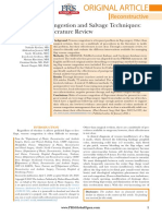 Venous Congestion and Salvage Technique - Systematic Review