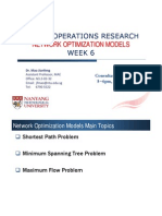 Network Optimization Models