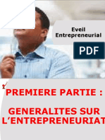 Entrepreneuriat Uaob CHP I Et Ii Powerponit