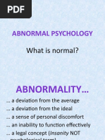 Abnormal Psych