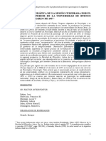 A Cincuenta Años de La Creación de La Carrera de Psicología de La Uba