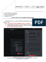 How To Set Access Controller M1 Encryption