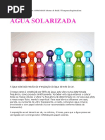 Agua Solarizada