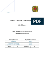 DCS Lab 5 Report (Zain, Umer, Abdullah)