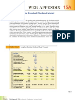 Residual Dividend Policy