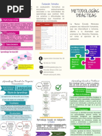 Triptico Metodologias Didacticas